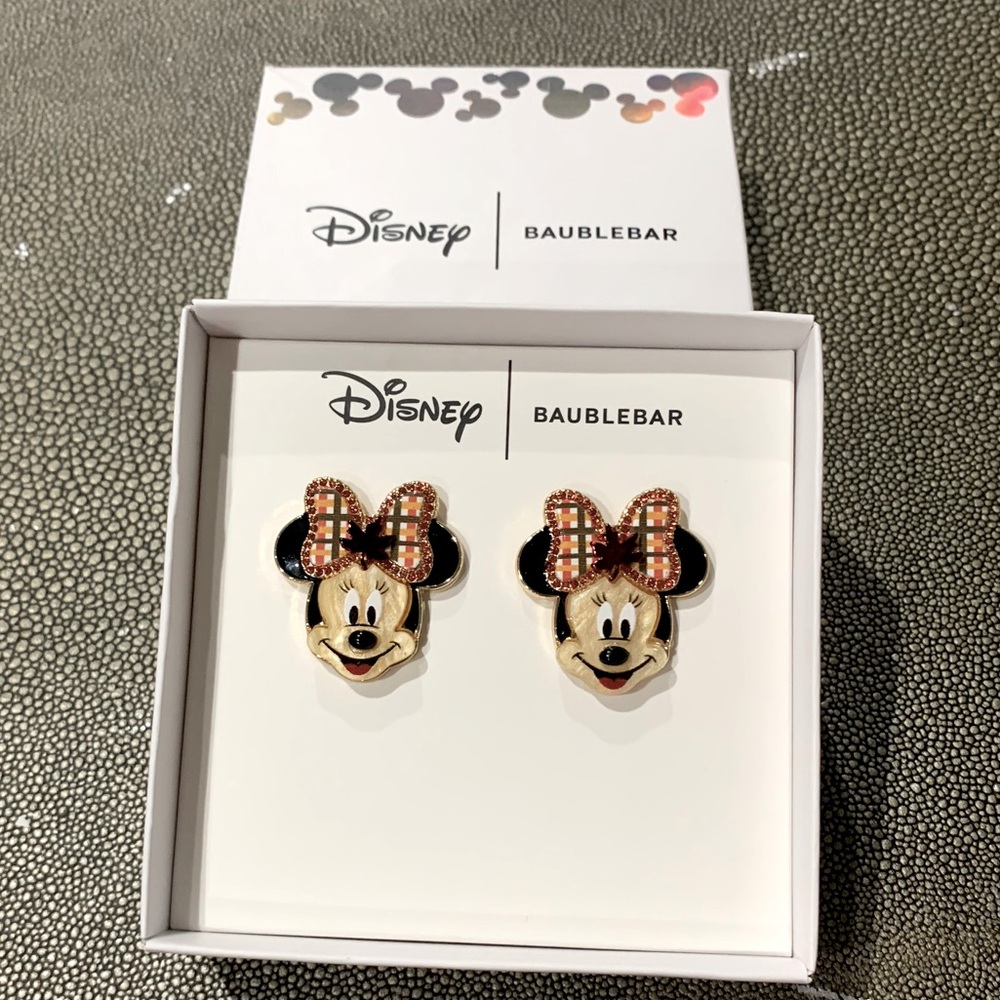 Disney x BaubleBar Minnie Mouse Fall Earrings